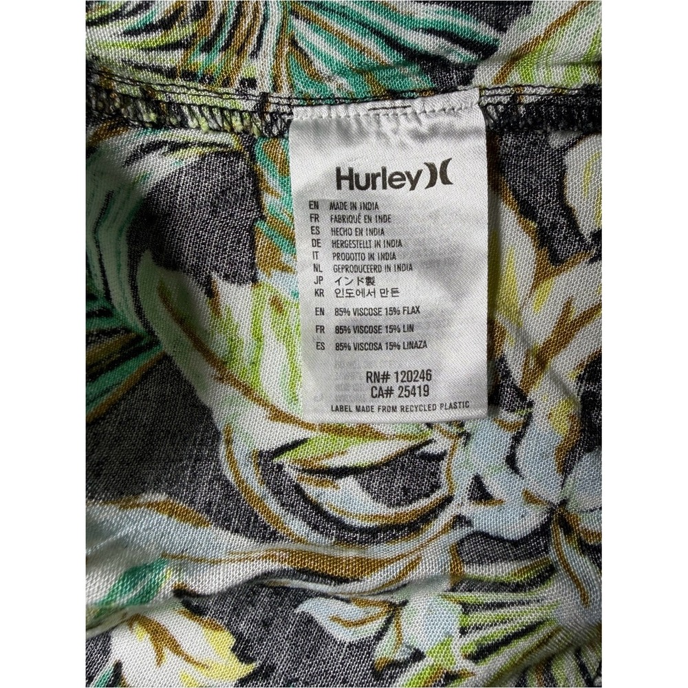 NWT Hurley Tropical Floral Skater Mini Skirt Hawaiian Coastal Small - Picture 6 of 10